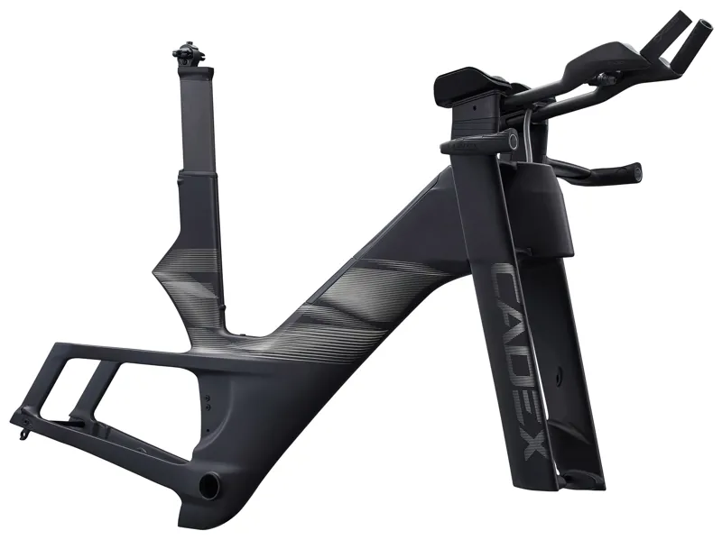 Cadex Tri Frameset - Silver Rush