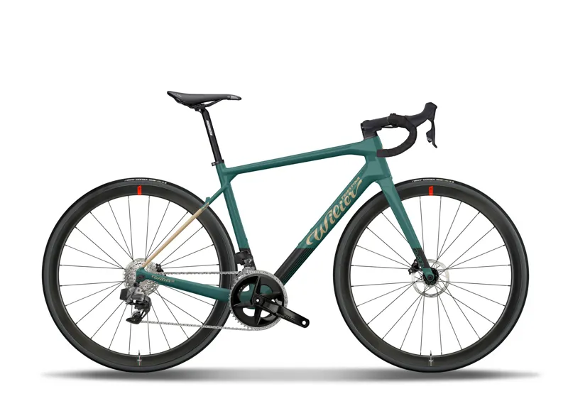 Wilier GARDA 105 SWR40 GREEN GOLD GLOSSY