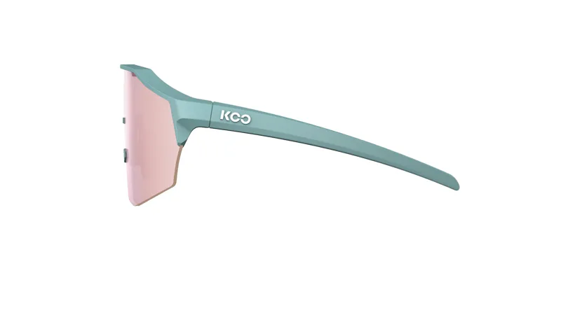 Koo Alibi Matt Harbor Blue Frame Copper Mirror Lenses-1