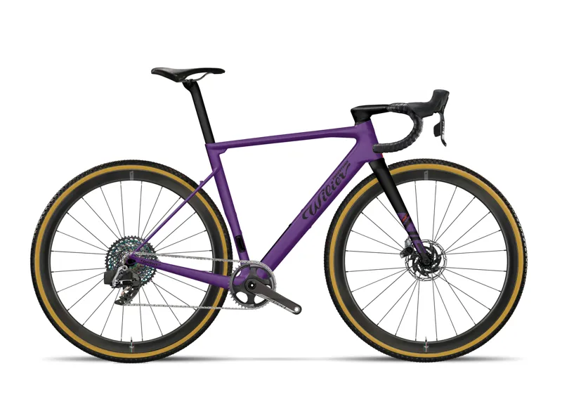 Wilier RAVE SLR FORCE D2 AXS KLEOS 36 PURPLE BLACK MATT
