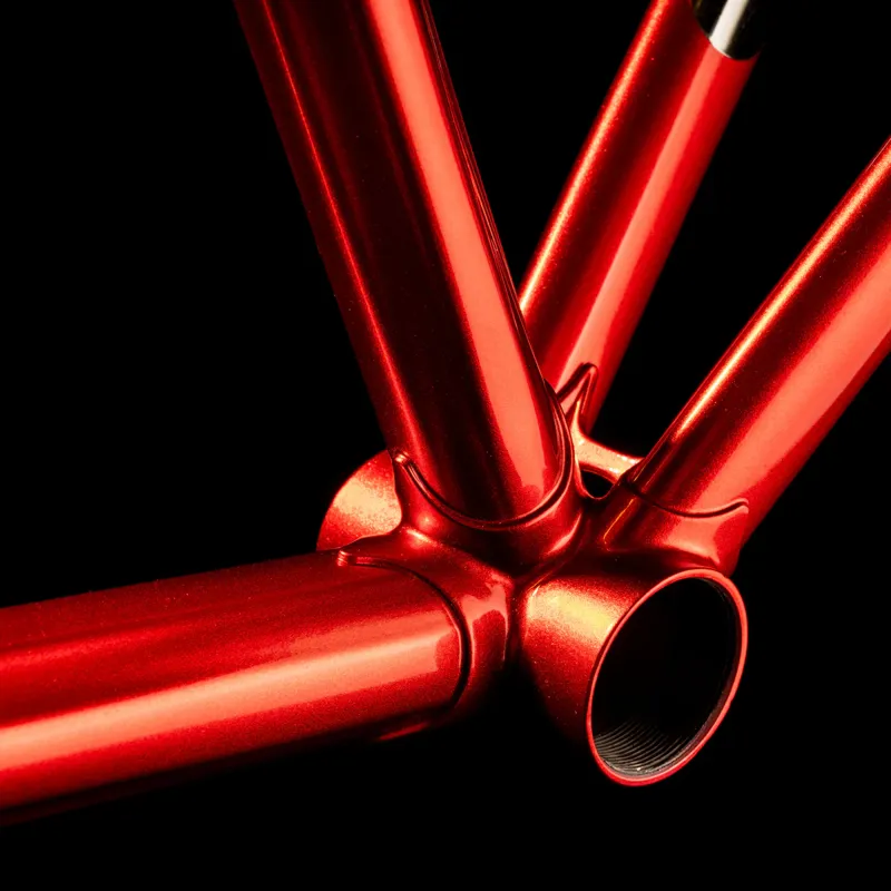 2018 Colnago Master X-Light Steel Road Bike Frame Set in Red-3