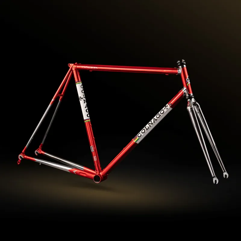 2018 Colnago Master X-Light Steel Road Bike Frame Set in Red-1