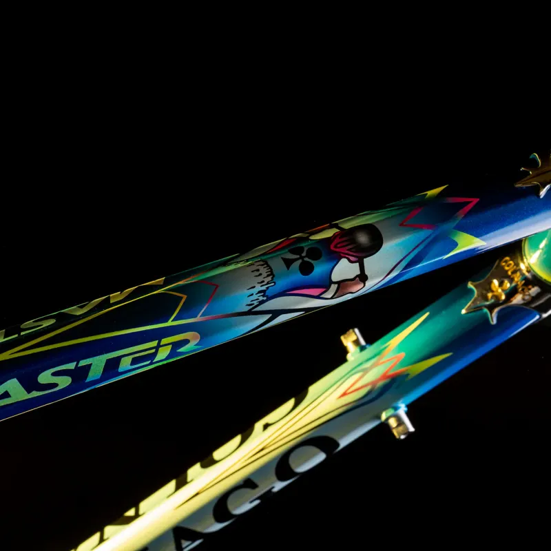 2018 Colnago Master X-Light Steel Road Bike Frame Set in Blue-5