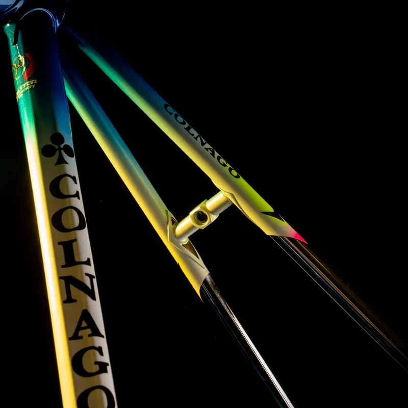 2018 Colnago Master X-Light Steel Road Bike Frame Set in Blue-3