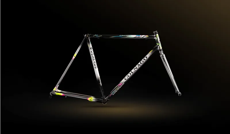 2018 Colnago Master X-Light Steel Road Bike Frame Set in Black-6