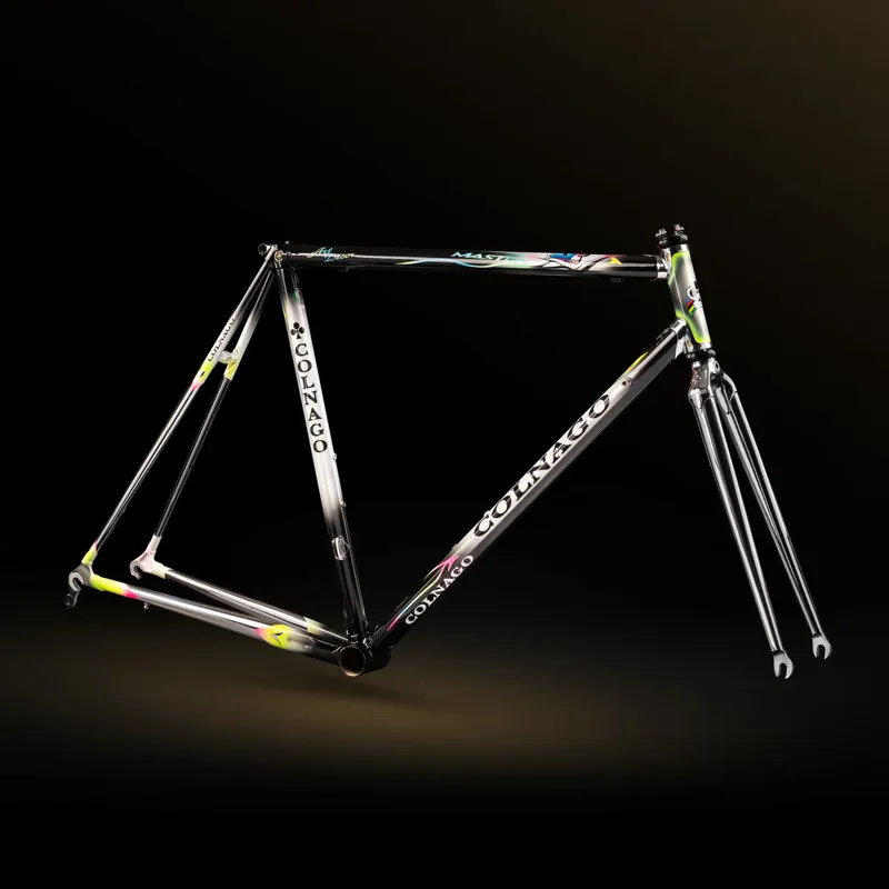 2018 Colnago Master X-Light Steel Road Bike Frame Set in Black-5