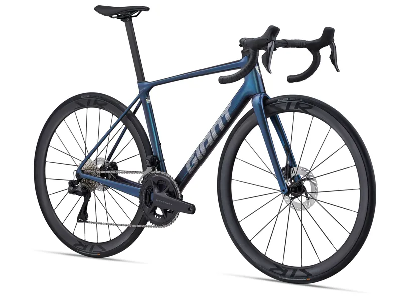 Giant TCR Advanced Pro 0-Di2 Road Bike In Gloss Ocean Twilight/Lightning-1