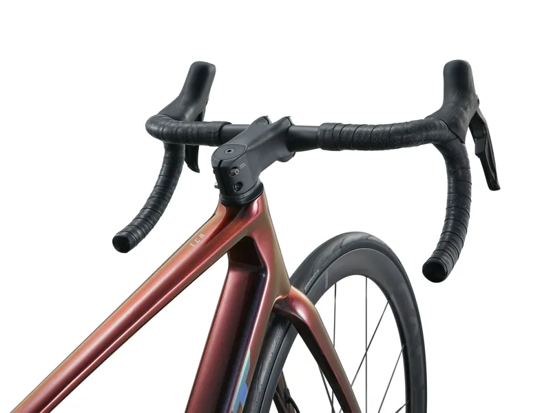 Giant TCR Advanced SL 0-DA Road Bike In Gloss Black Lava/Iris-3