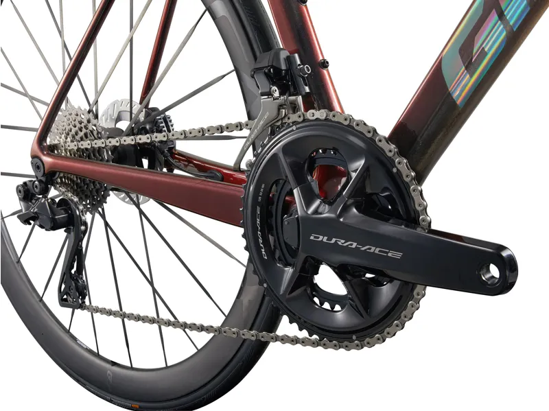 Giant TCR Advanced SL 0-DA Road Bike In Gloss Black Lava/Iris-2