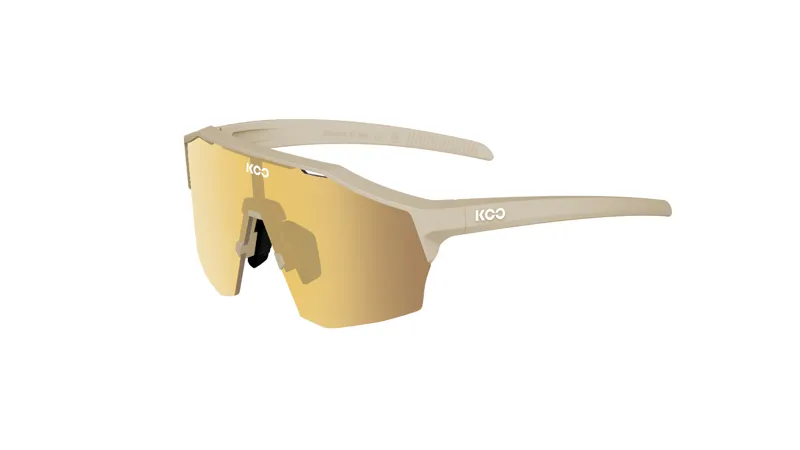 Koo Alibi Strade Bianche Light Dust Frame Sunrise Mirror Lenses