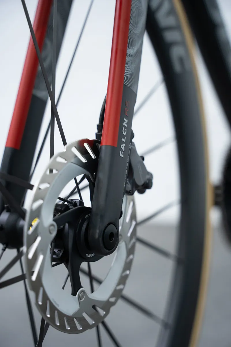 Ridley Falcn RS 2.0 - Ultegra DI2 - UD Carbon/Silver/Red-2
