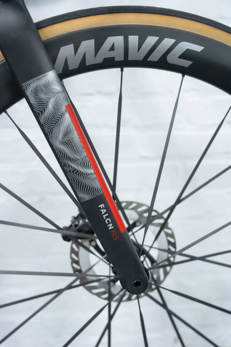 Ridley Falcn RS 2.0 - Ultegra DI2 - UD Carbon/Silver/Red-4