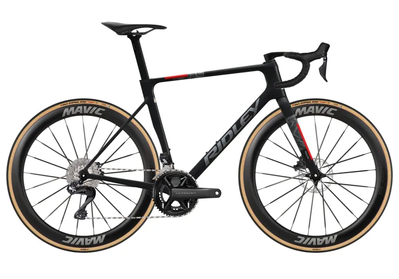 Ridley Falcn RS 2.0 - Ultegra DI2 - UD Carbon/Silver/Red