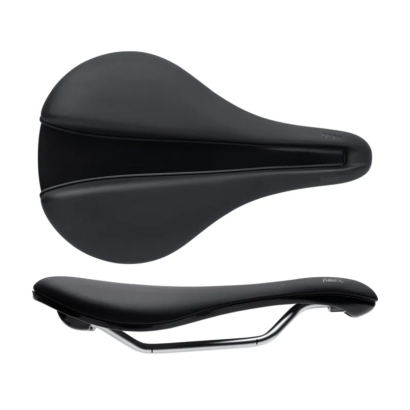 Fabric Line-S Elite Flat CrMo Saddle Black