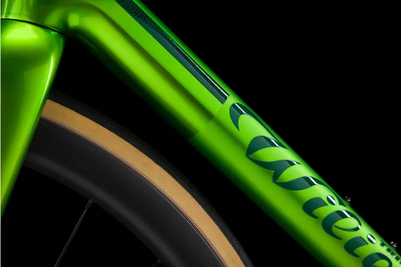 Wilier Verticale SLR Dura-Ace DI2 Miche KLEOS RD 36 Wheelset - Hulk Green-4