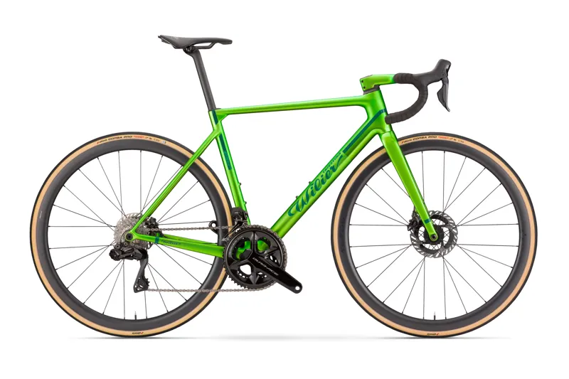 WILIER VERTICALE SLR REDAXS 2X12 PM KLEOS RD 36 XS HULK GREEN