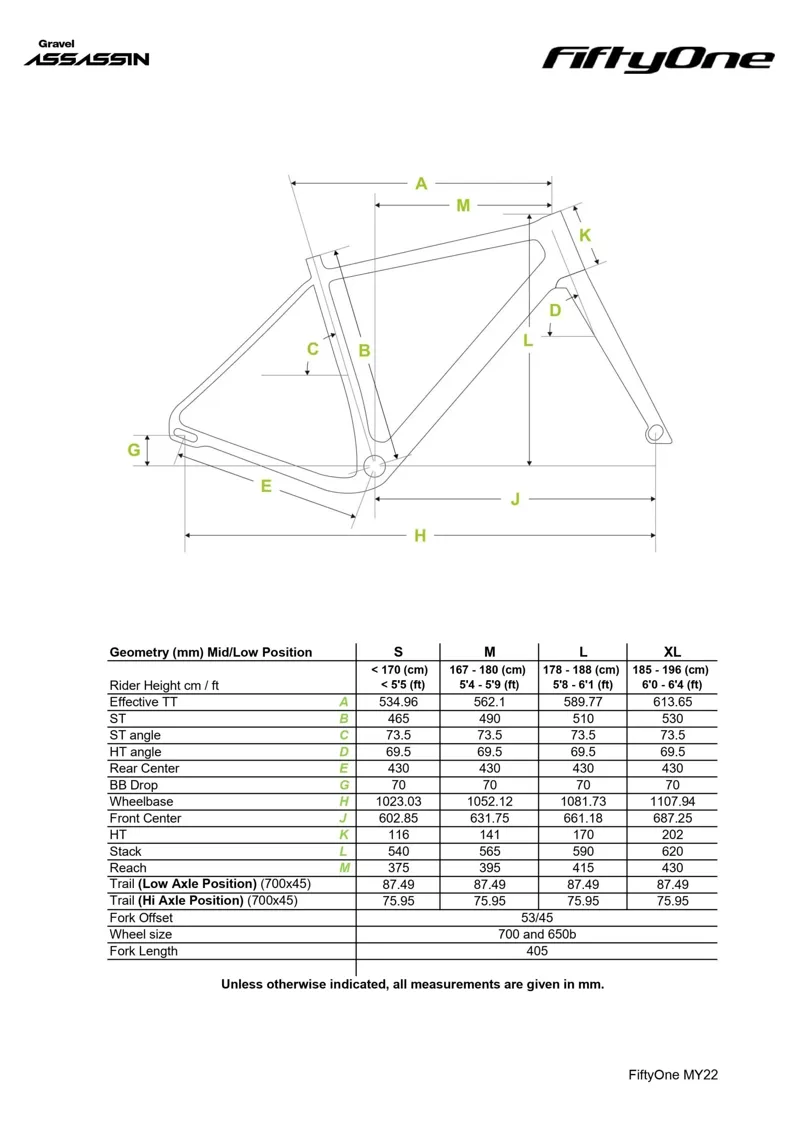 FiftyOne Assassin Gravel Frameset JET-FUEL-4