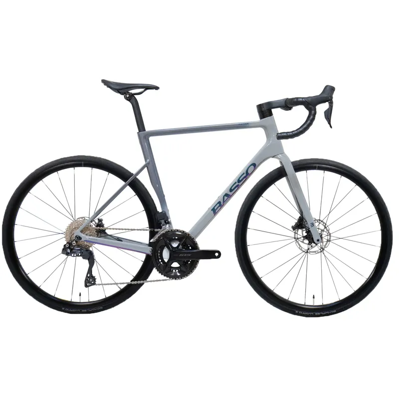 BASSO Astra 105 Di2 Ksyrium30 Asphalt Bike Grey