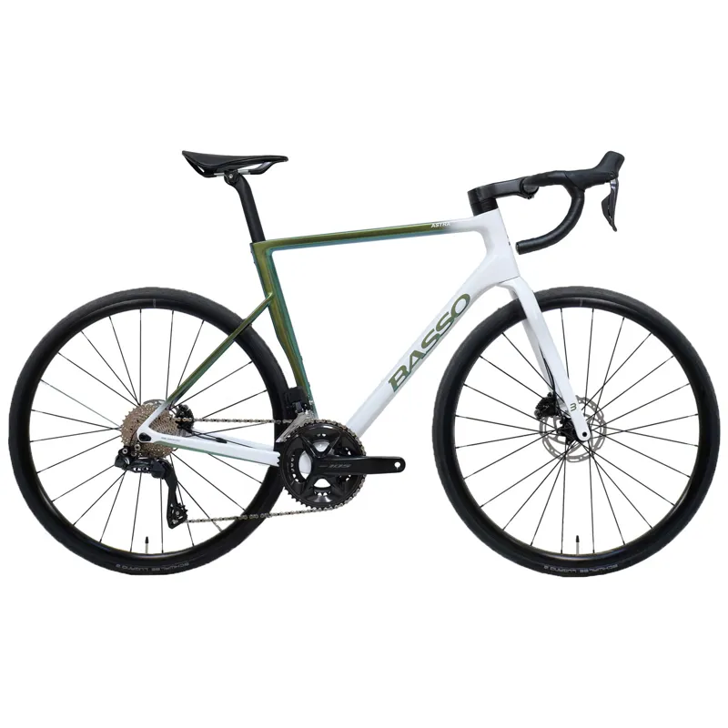 BASSO Astra 105 Di2 Aksium Pop Green Bike Green-White Green White