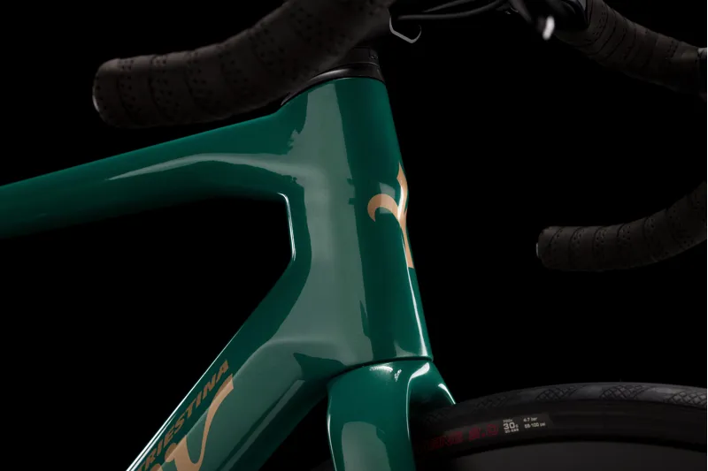 Wilier GARDA 105 SWR40 GREEN GOLD GLOSSY-4