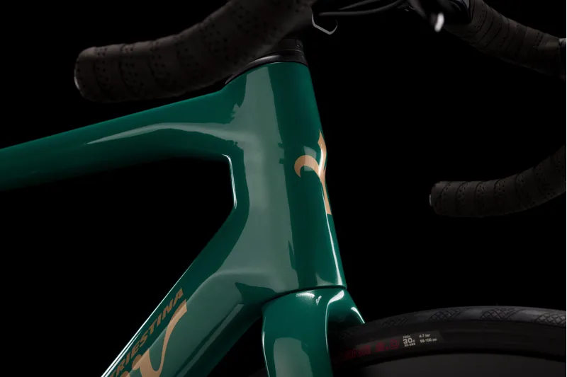 Wilier GARDA RIVAL AXS SWR40 GREEN GOLD GLOSSY-4