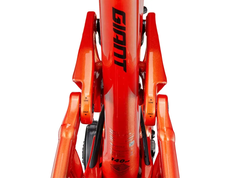 Giant Trance X Advanced E+ EL 3 Electric MTB in Gloss Helios Orange-1