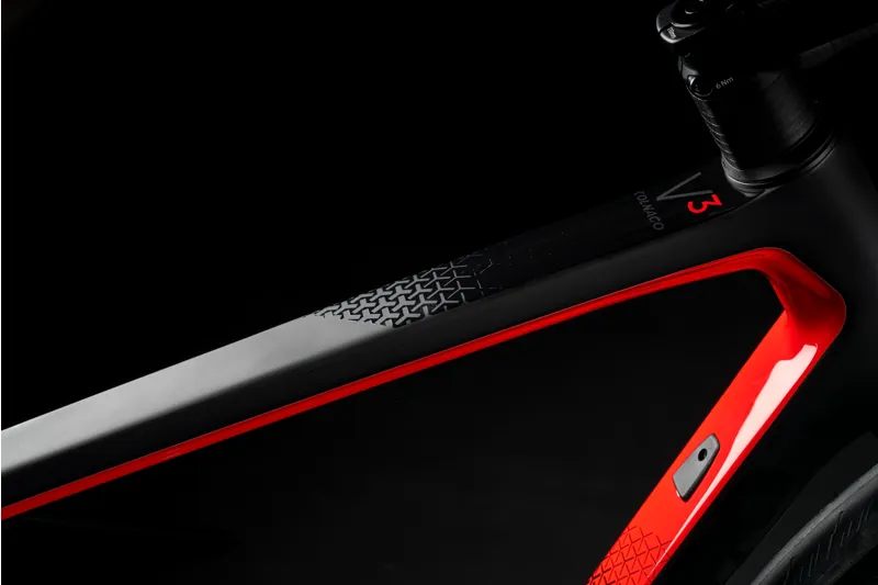 Colnago V3 Disc - Rival AXS - Matte Black/Red-4