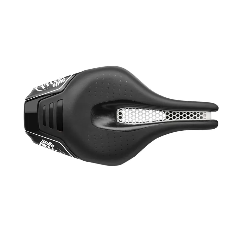 Selle Italia Iron Flow Ti316 Saddle in Black