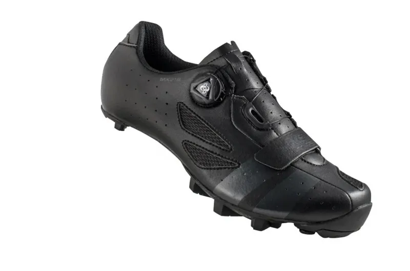 Lake MX218 Carbon MTB Shoe Wide Fit Black/ Grey Black/Grey