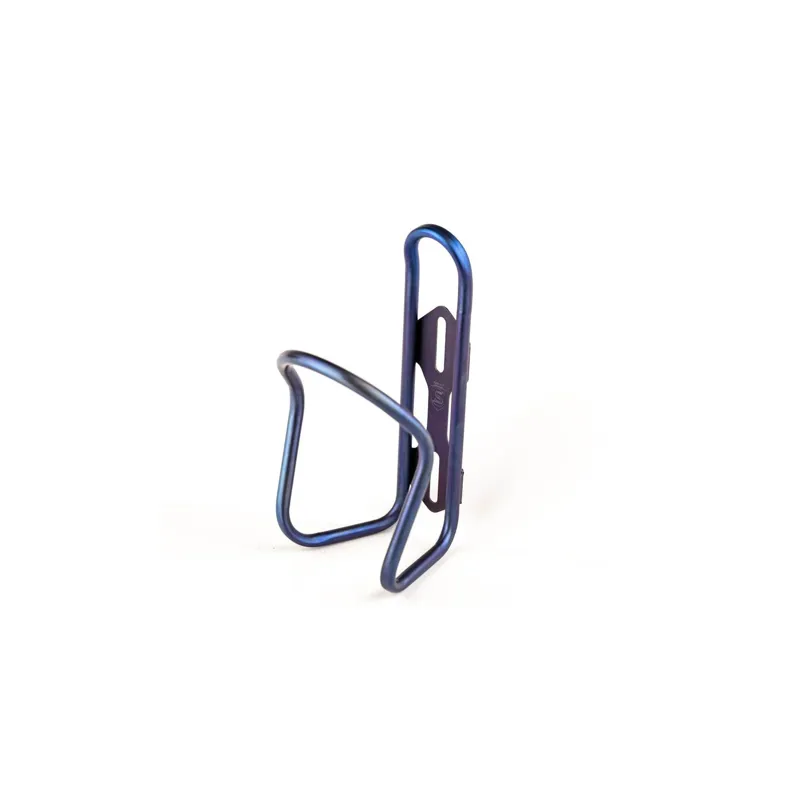 Silca Sicuro Anodised Titanium Bottle Cage in Royal Purple