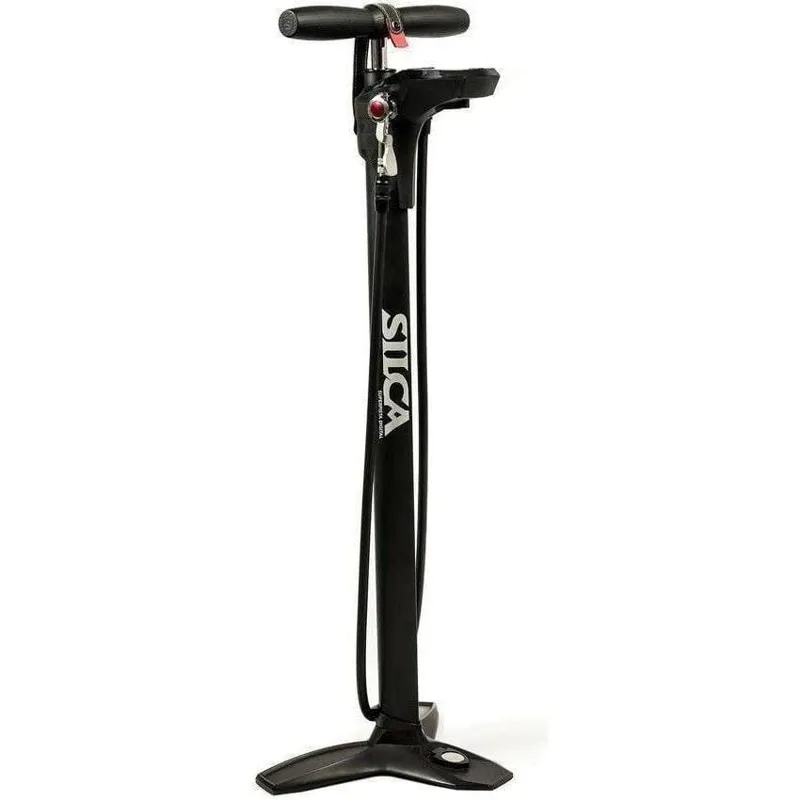 Silca SuperPista Digital Floor Pump / Black one size