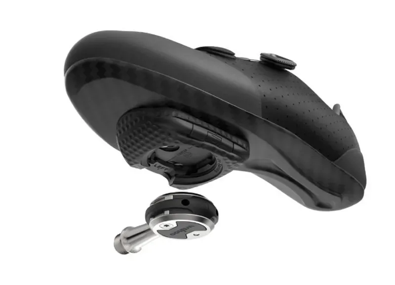 Speedplay Zero Stainless Pedals w/ Walkable Cleats in Black/Silver-9
