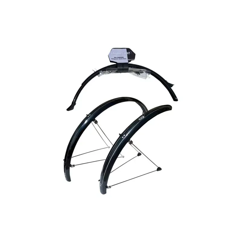 Stronglight S-Version 700C 48mm Trekking Mud Guards in Black-1