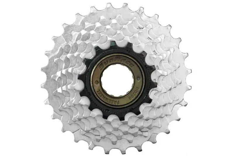 Sunrace ND Multi Freewheel 7 Speed 13 in Chrome Silver