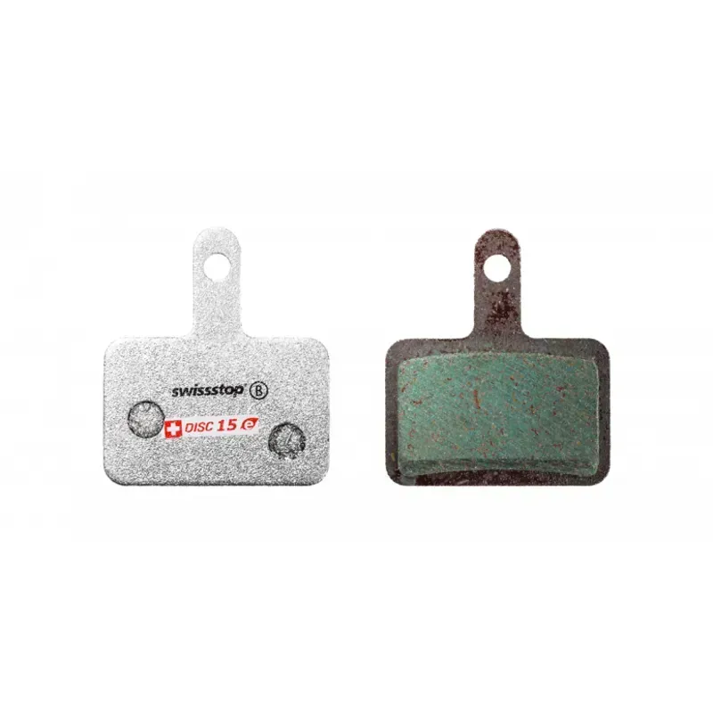 Swissstop Disc 15 E Shimano Deore BR Disc Brake Pads in Silver