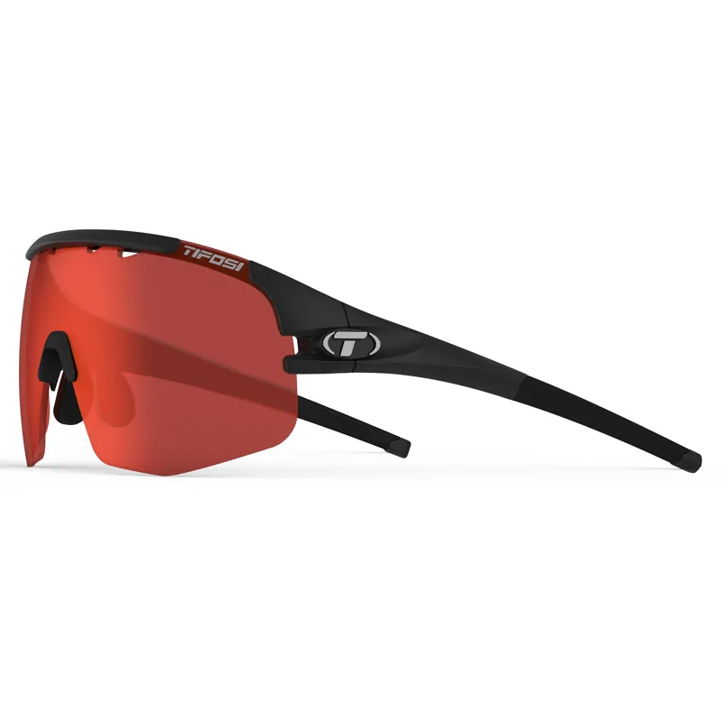 2021 Tifosi Sledge Lite Interchangeable Lens Sunglasses in Black