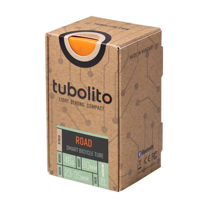 Tubolito Tubo Road Syncd Smart 700c 60mm Presta Bicycle Tube in Orange-3