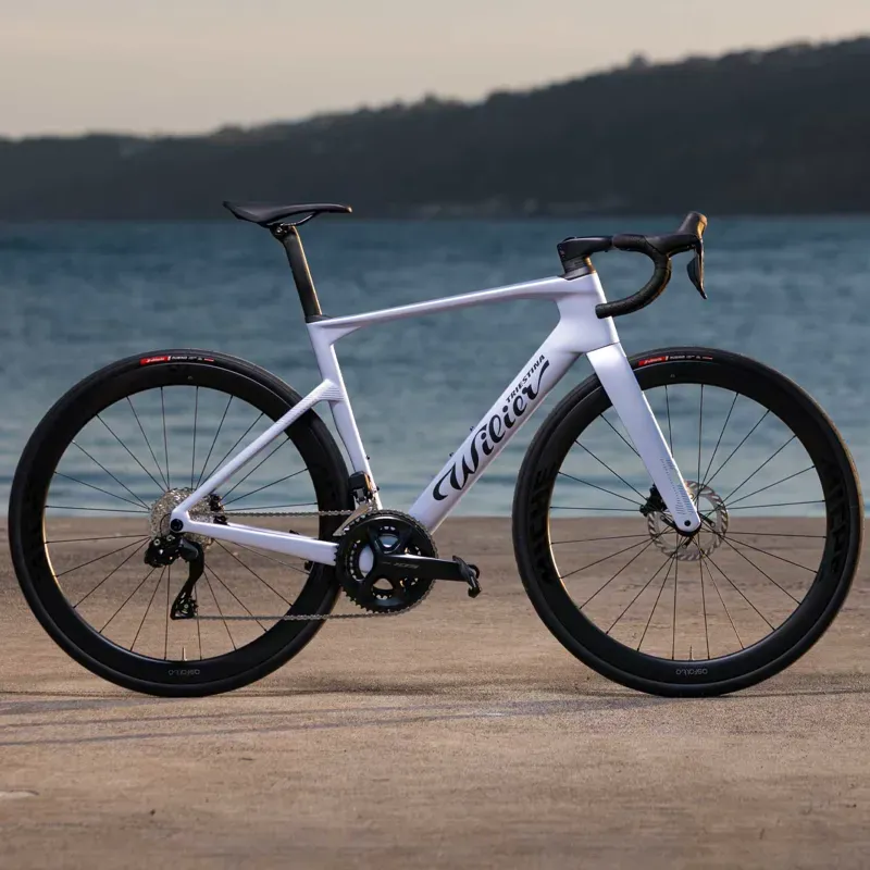 Wilier Rapida 105 12x Bike in Dusk Grey-7