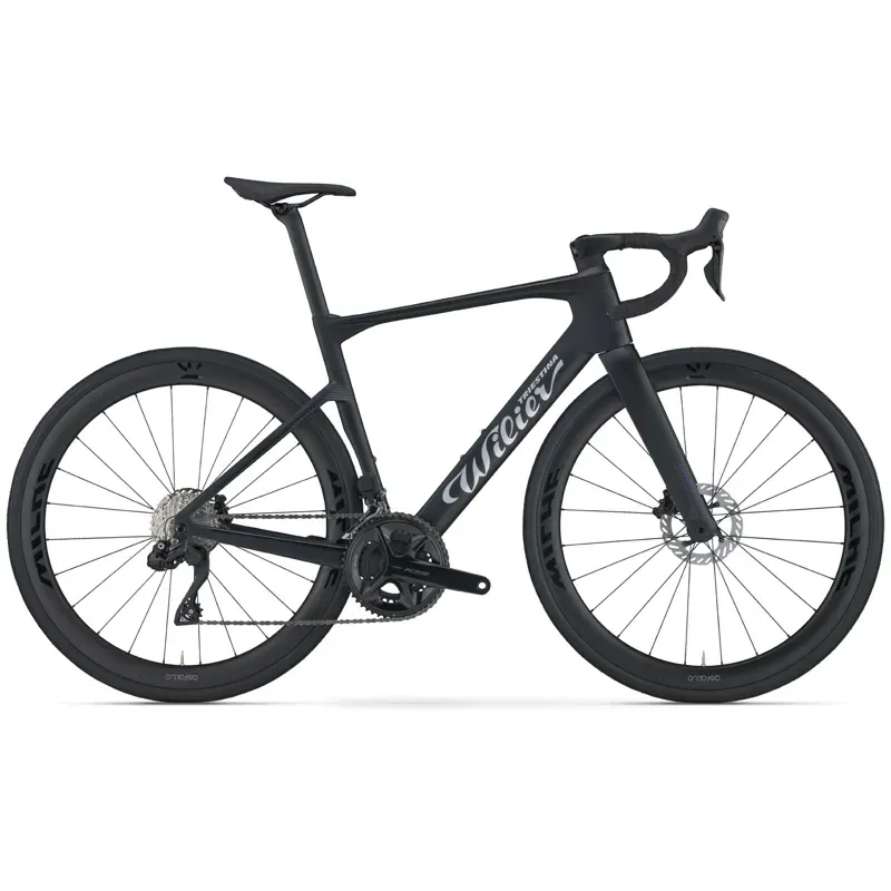 Wilier Rapida 105 Di2 Bike in Lastlight Black